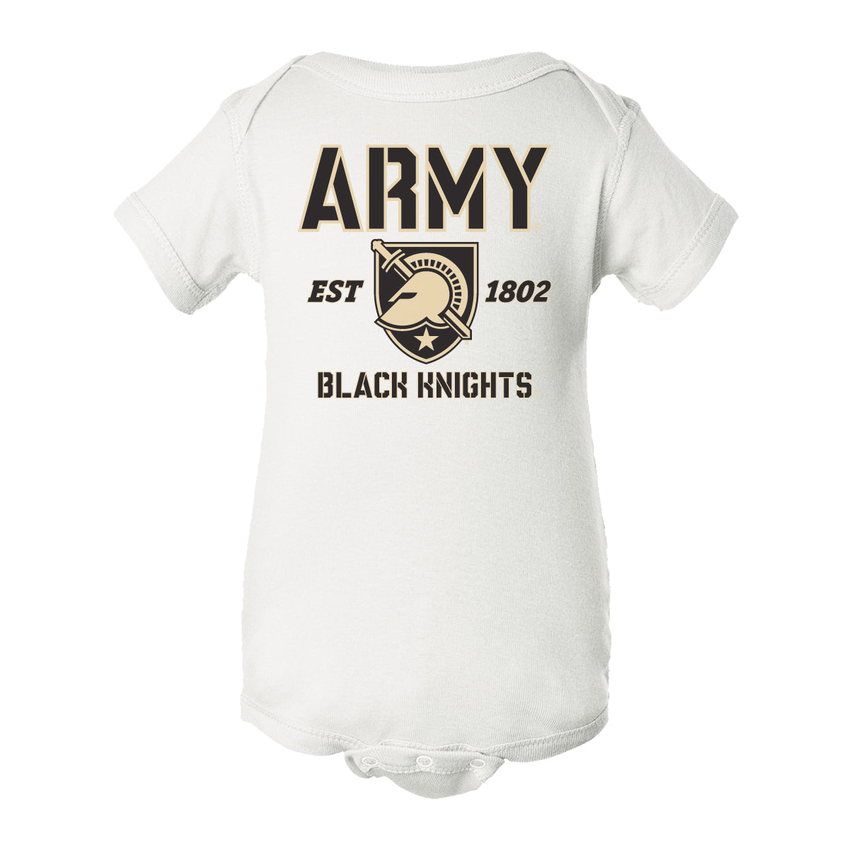 Army Black Knights Onesies US Military Academy Baby Apparel
