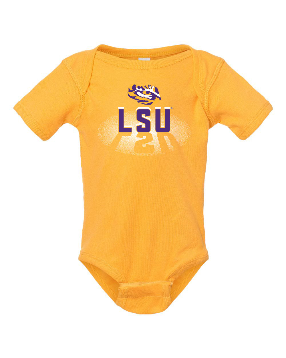 LSU Tigers Infant Onesie - Spotlight and Shadow LSU