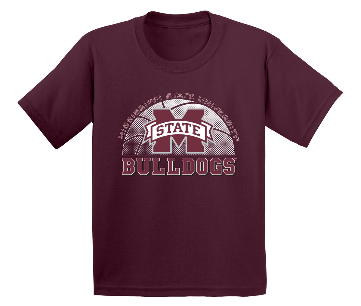 Mississippi State Bulldogs Boys Tee Shirt - MSU Bulldogs Basketball