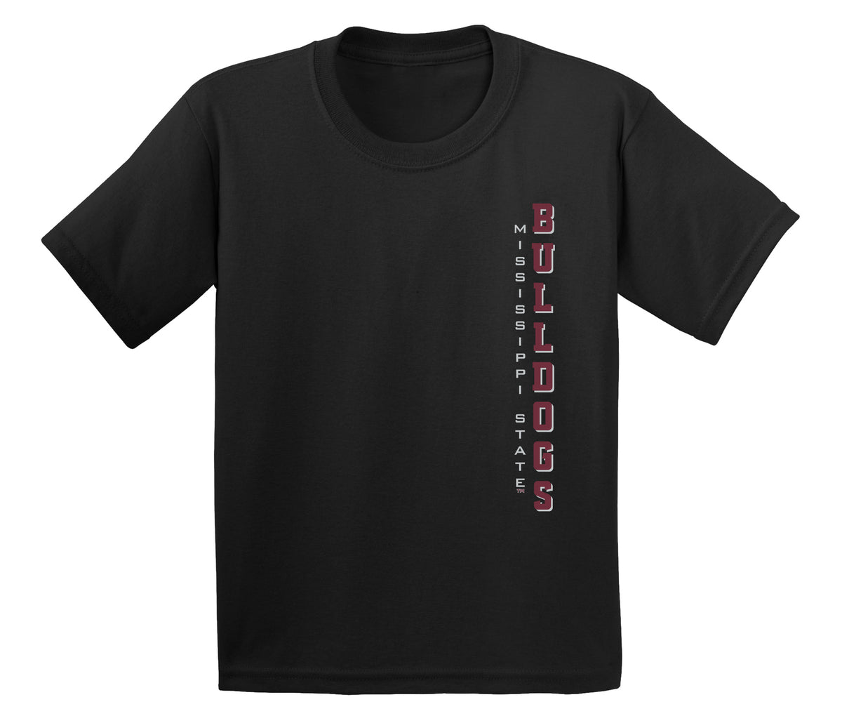 Mississippi State Bulldogs Boys Tee Shirt - Vert MSU