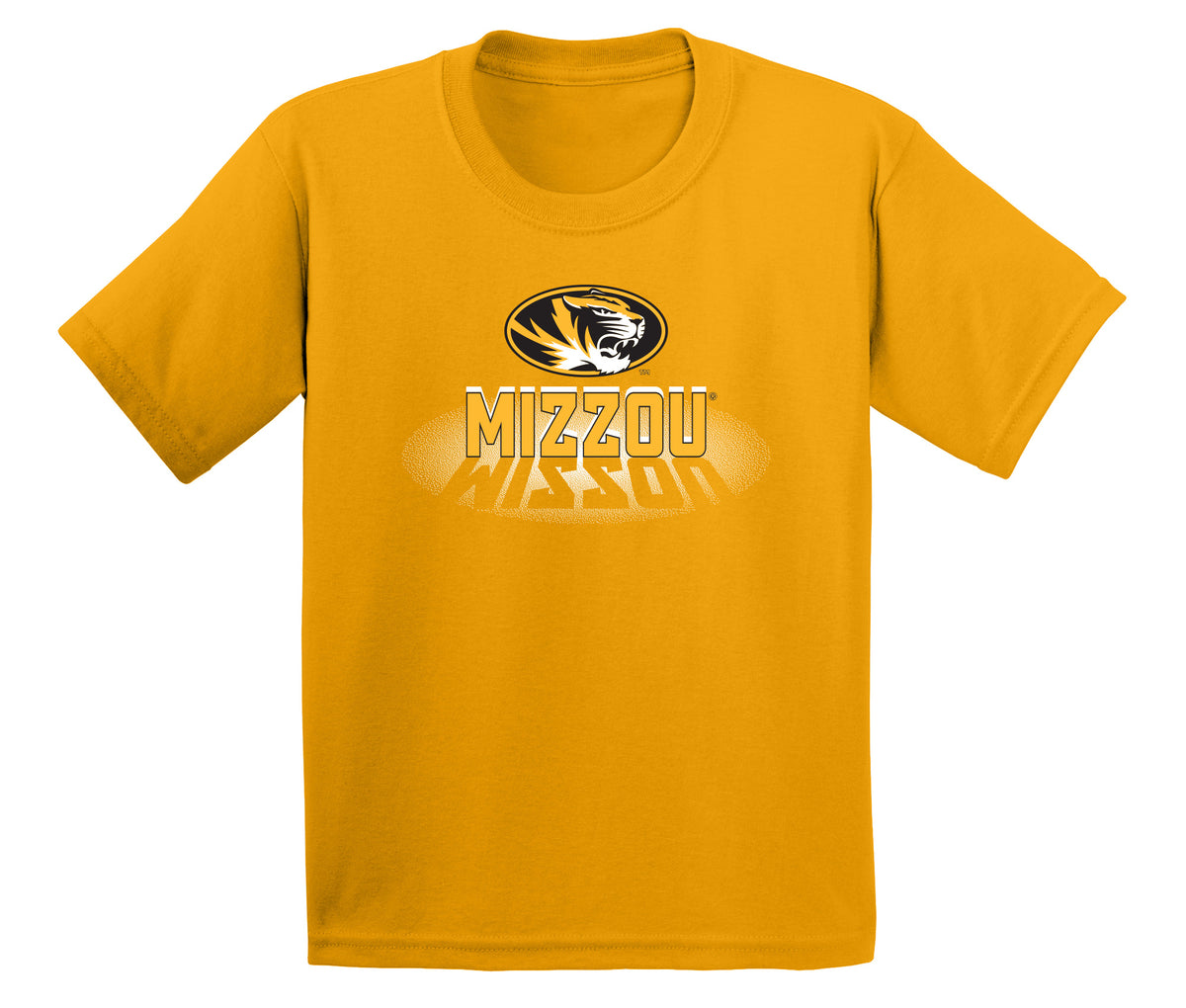 Missouri Tigers Boys Tee Shirt - Spotlight and Shadow Mizzou