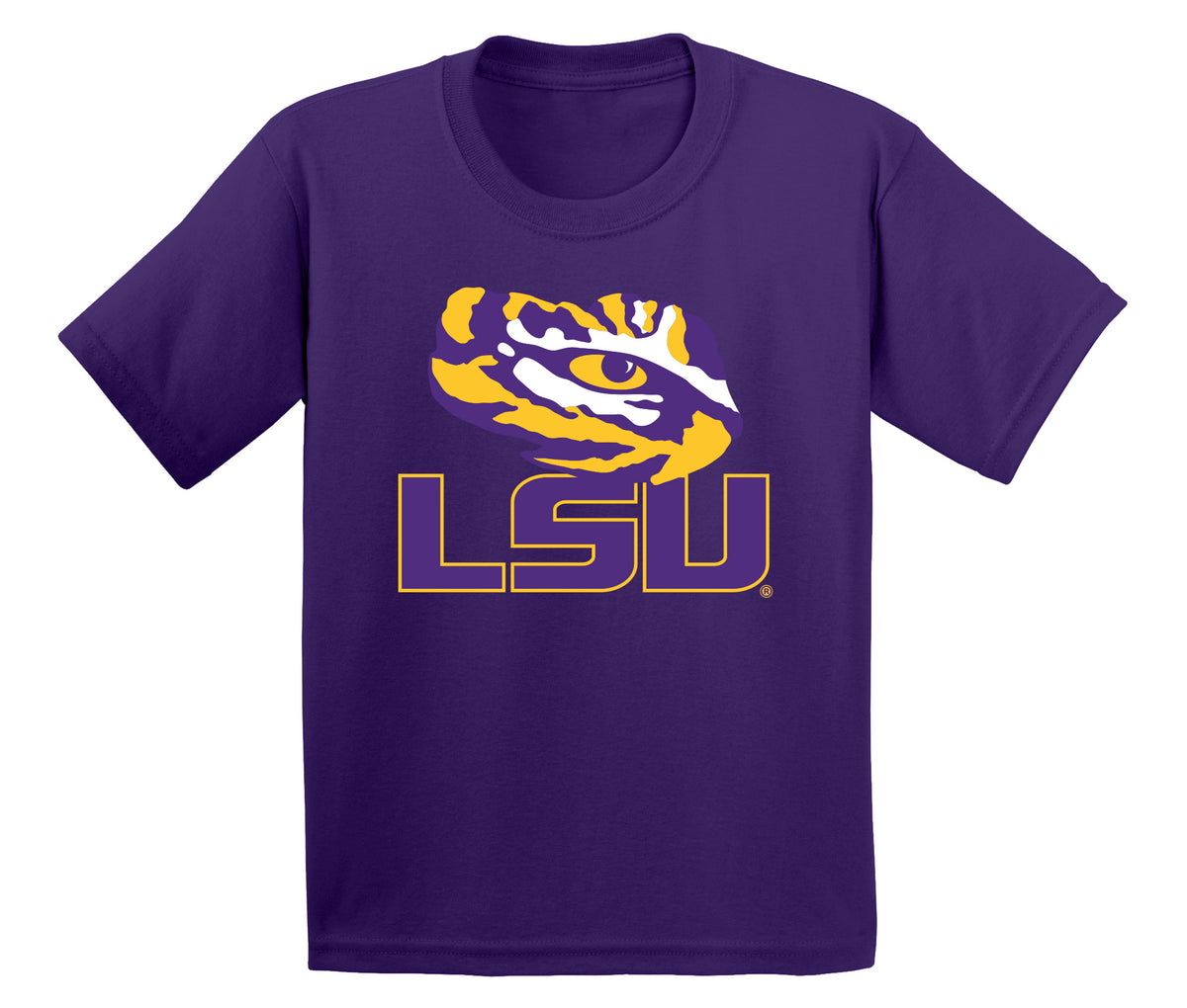 LSU Tigers Boys Tee Shirt - Tiger Eye LSU