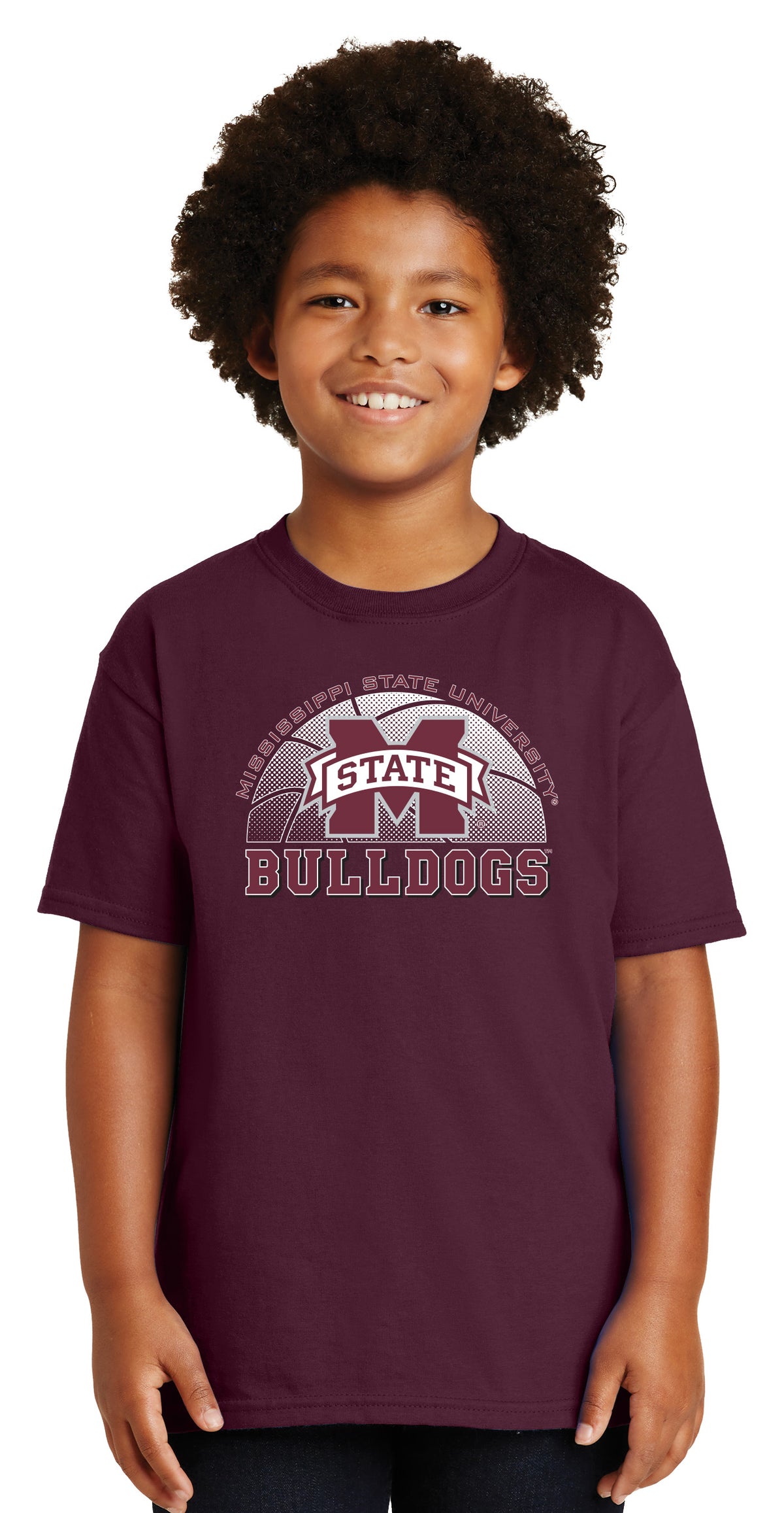 Mississippi State Bulldogs Boys Tee Shirt - MSU Bulldogs Basketball