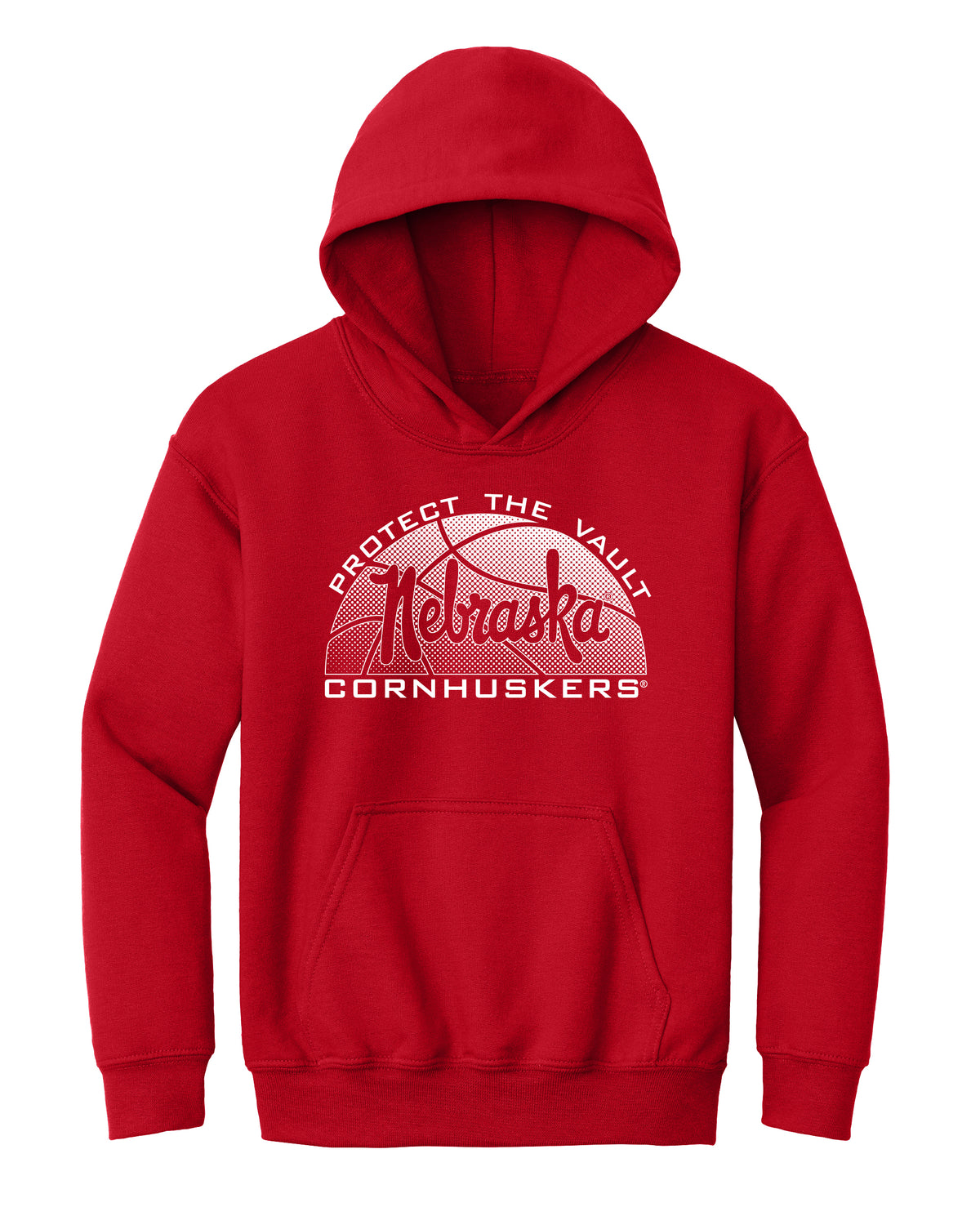 Nebraska Huskers Youth Hooded Sweatshirt - Script Nebraska Basketball