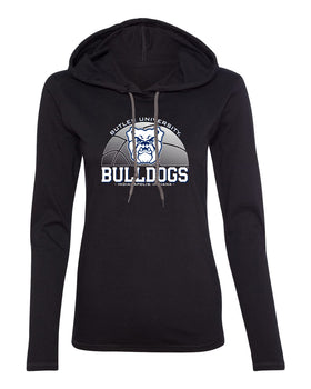 Women's Butler Bulldogs Long Sleeve Hooded Tee Shirt - Butler Bulldogs Basketball
