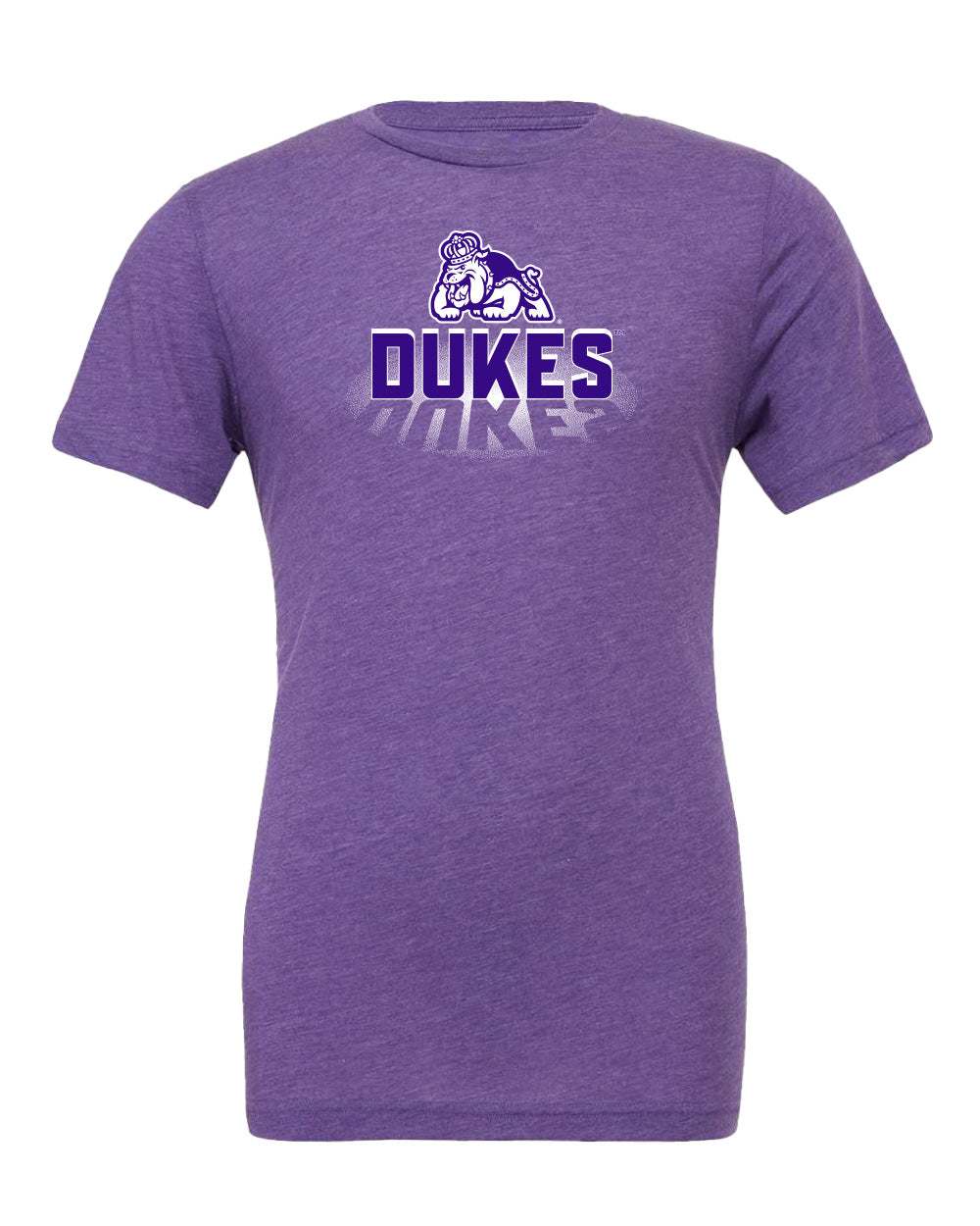 Women's James Madison Dukes Premium Tri-Blend Tee Shirt - Spotlight and Shadow Dukes