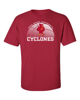 Iowa State Cyclones Tee Shirt - Iowa State Basketball with Cy