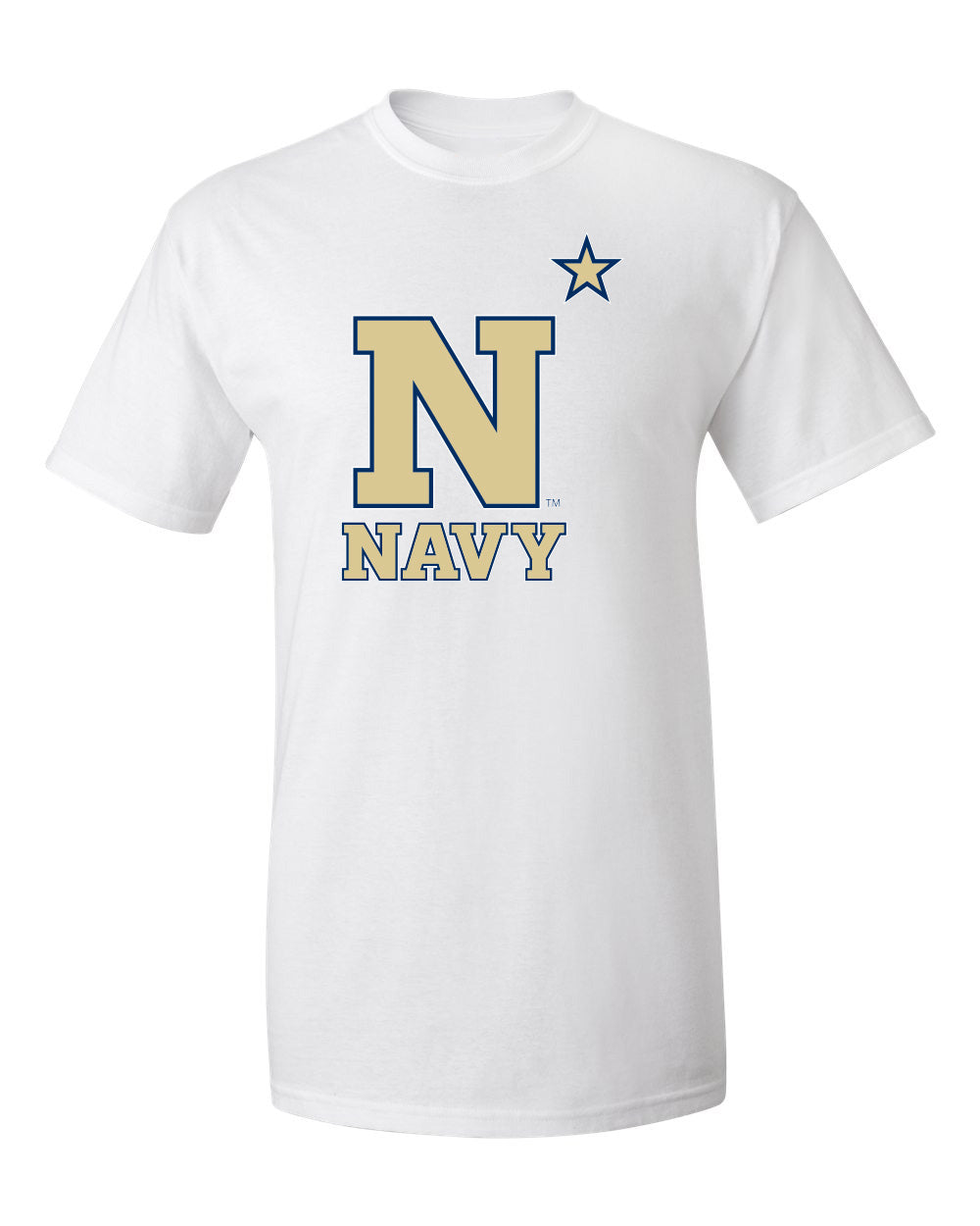 Navy Midshipmen Tee Shirt - US Naval Academy Star Logo