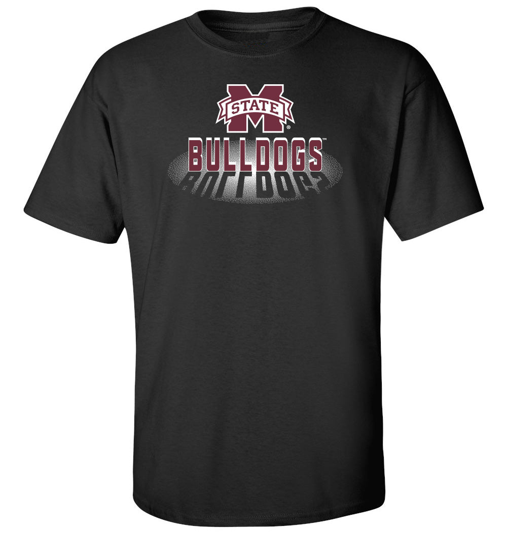 Mississippi State Bulldogs Tee Shirt - Bulldogs Spotlight and Shadow