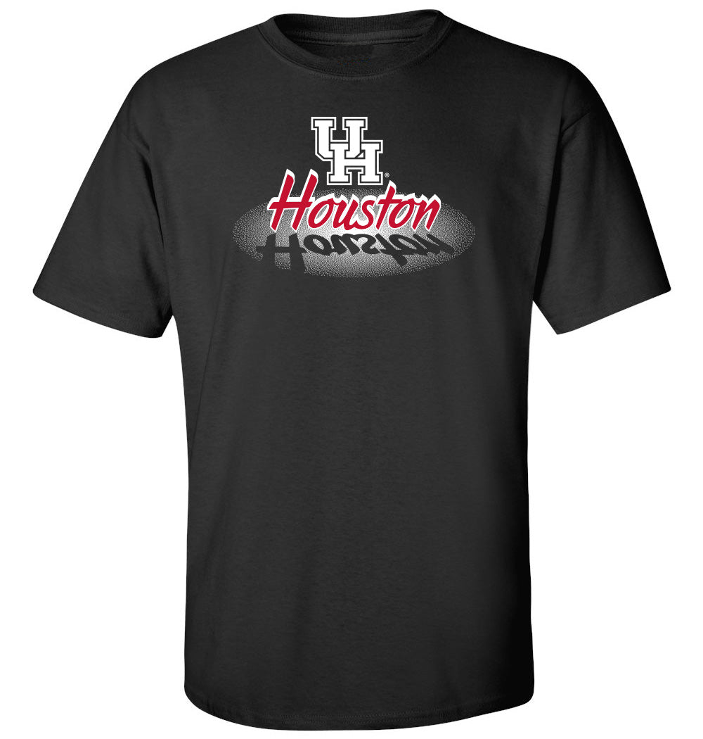 Houston Cougars Tee Shirt - Spotlight and Shadow Houston