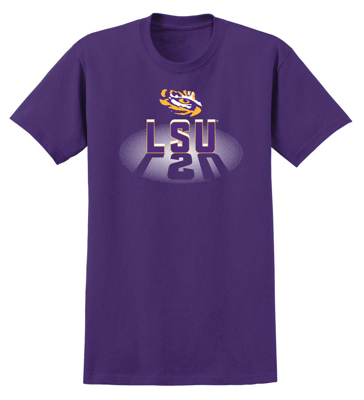 LSU Tigers Tee Shirt - Spotlight and Shadow LSU
