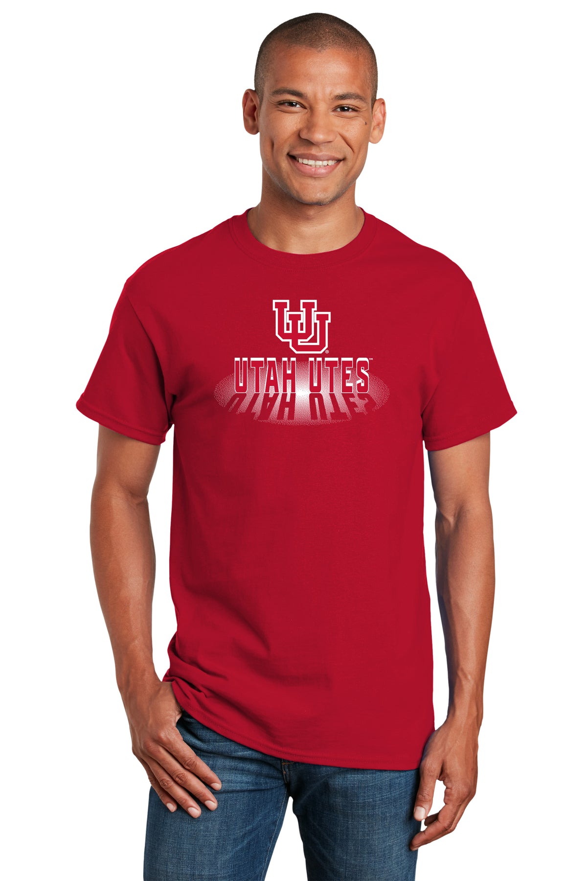 Utah Utes Tee Shirt - Spotlight Shadow Utah Utes