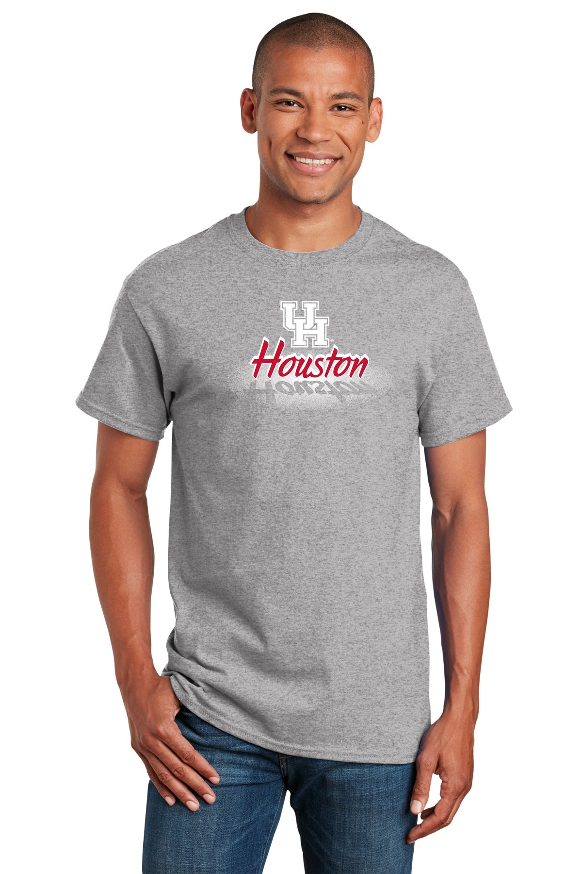 Houston Cougars Tee Shirt - Spotlight and Shadow Houston