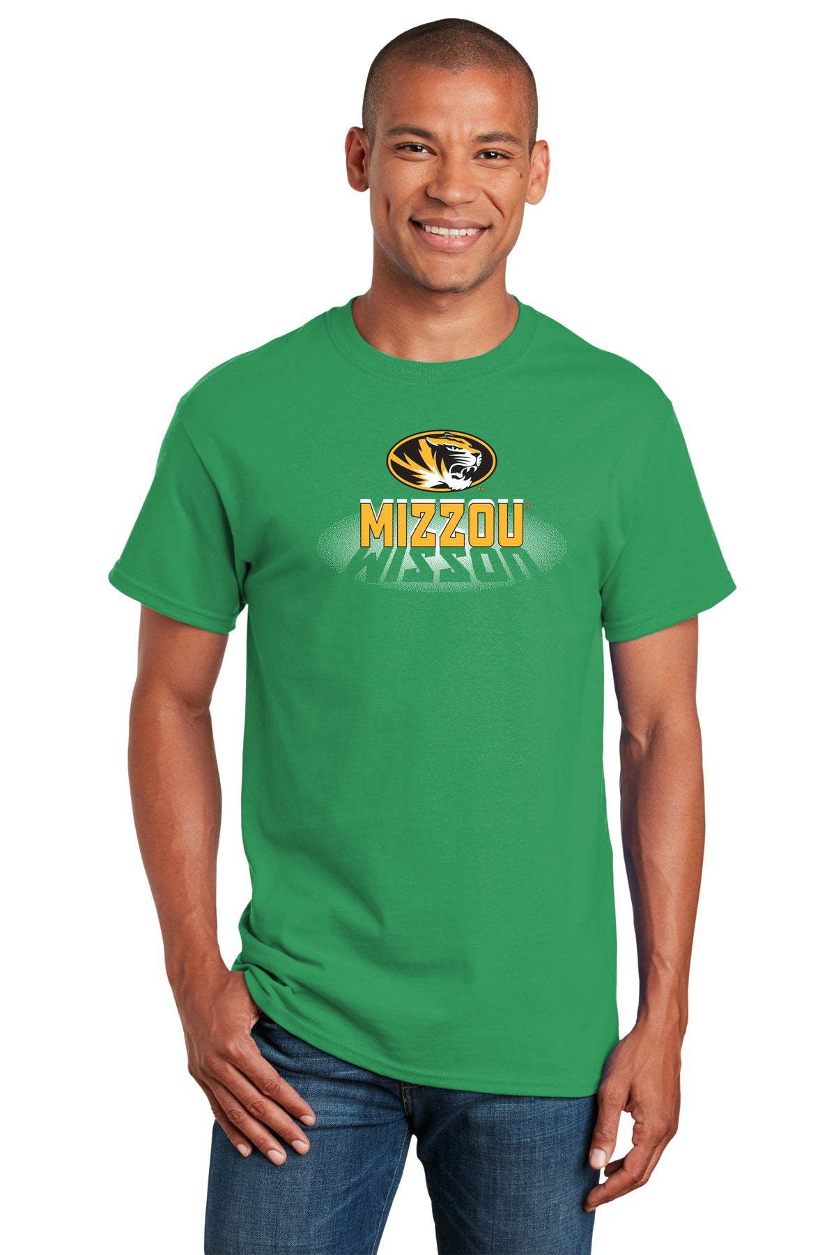 Missouri Tigers Tee Shirt - Spotlight and Shadow Mizzou