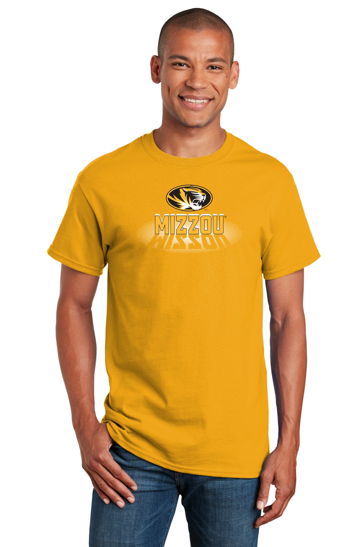 Missouri Tigers Tee Shirt - Spotlight and Shadow Mizzou