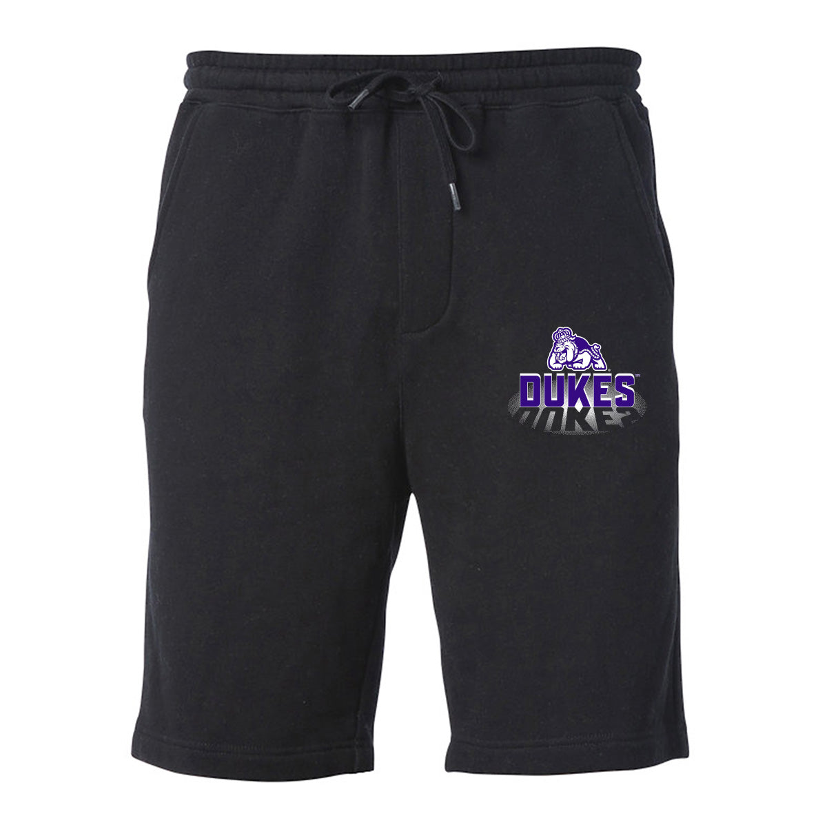 James Madison Dukes Premium Fleece Shorts - Spotlight and Shadow Dukes