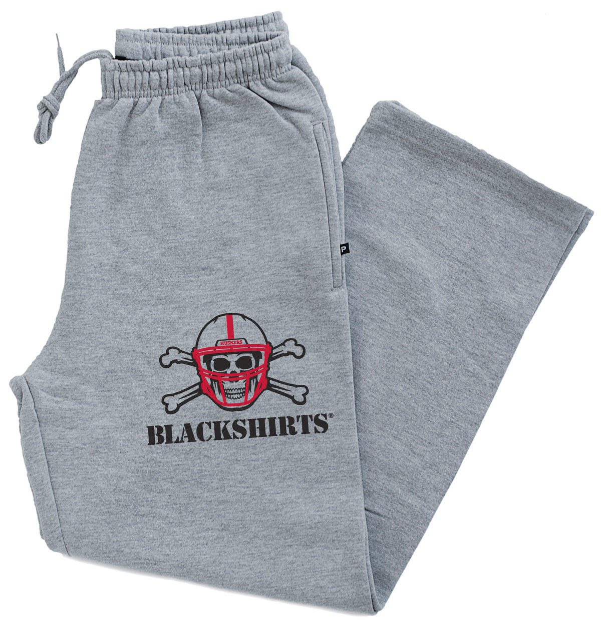 Nebraska Huskers Premium Fleece Sweatpants - NEW Official Blackshirts Logo