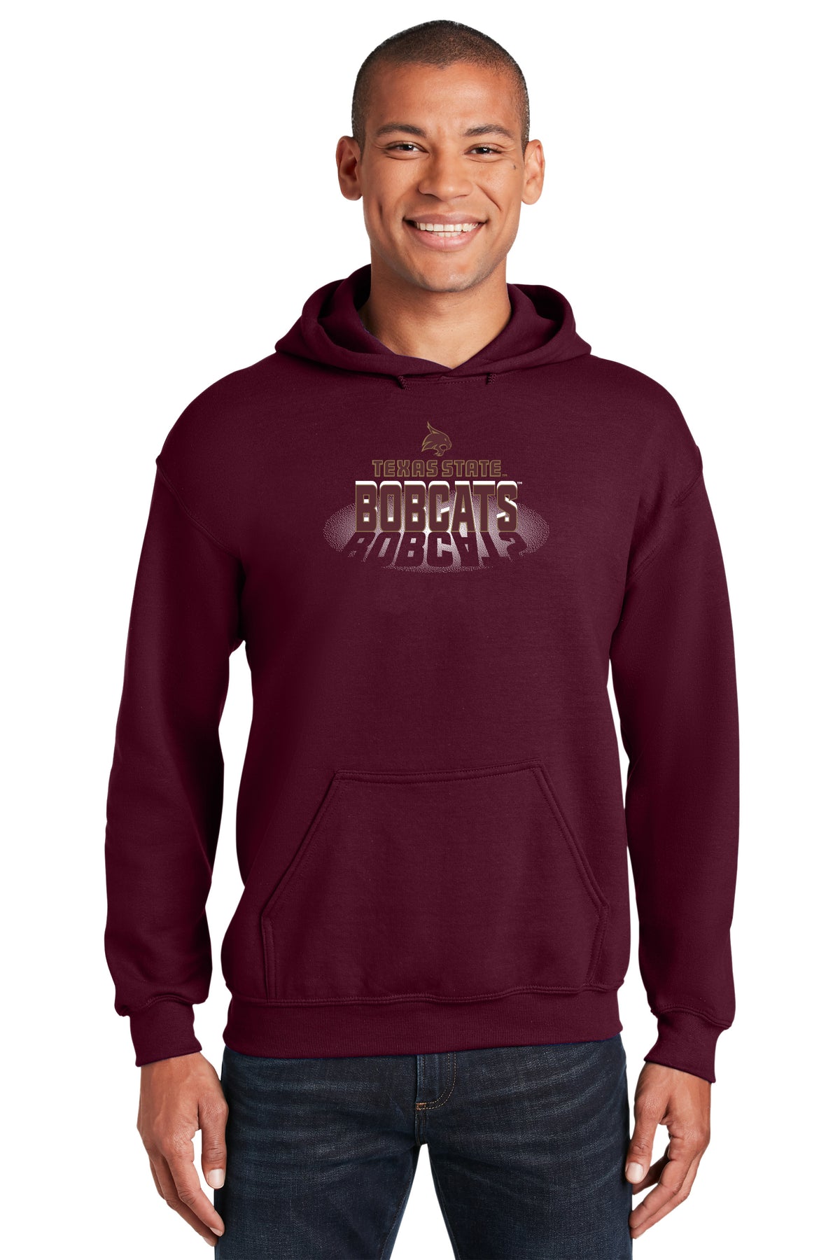 Texas State Bobcats Hooded Sweatshirt - Spotlight Bobcats