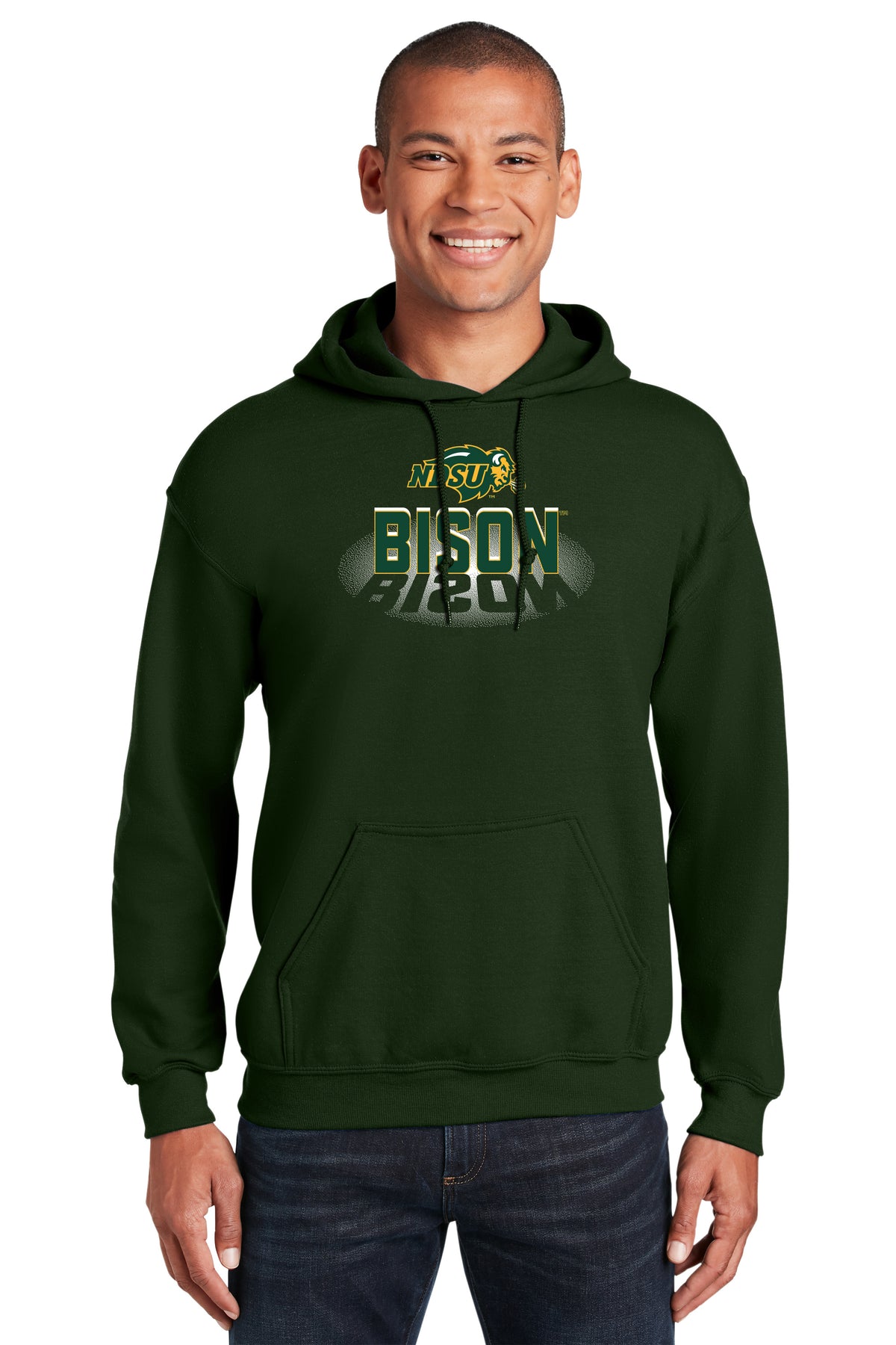 NDSU Bison Hooded Sweatshirt - Spotlight Bison