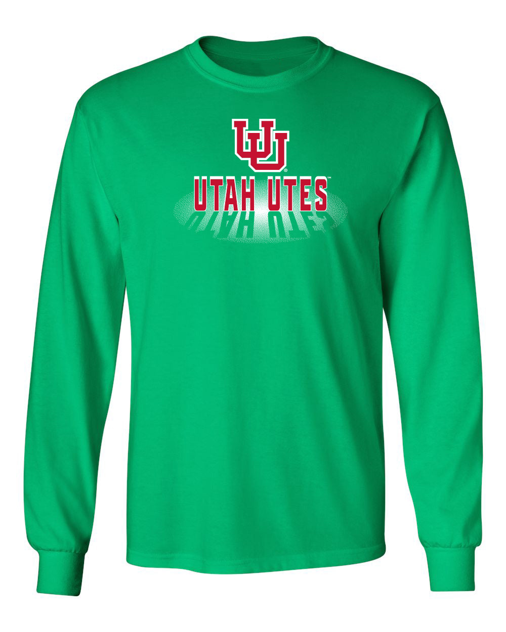 Utah Utes Long Sleeve Tee Shirt - Spotlight Shadow Utah Utes