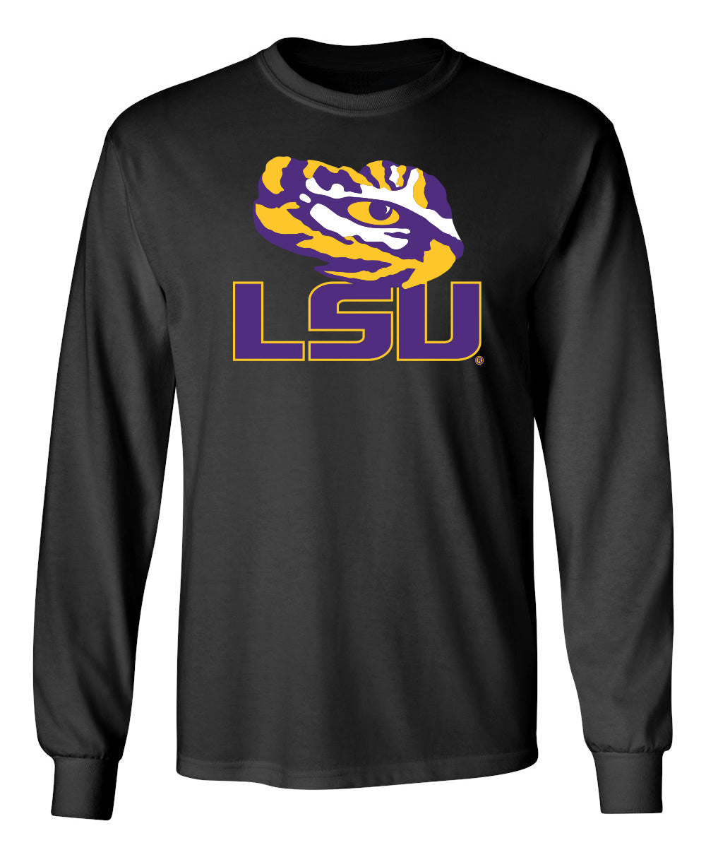LSU Tigers Long Sleeve Tee Shirt - Tiger Eye LSU