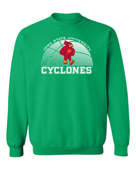 Iowa State Cyclones Crewneck Sweatshirt - Iowa State Basketball with Cy