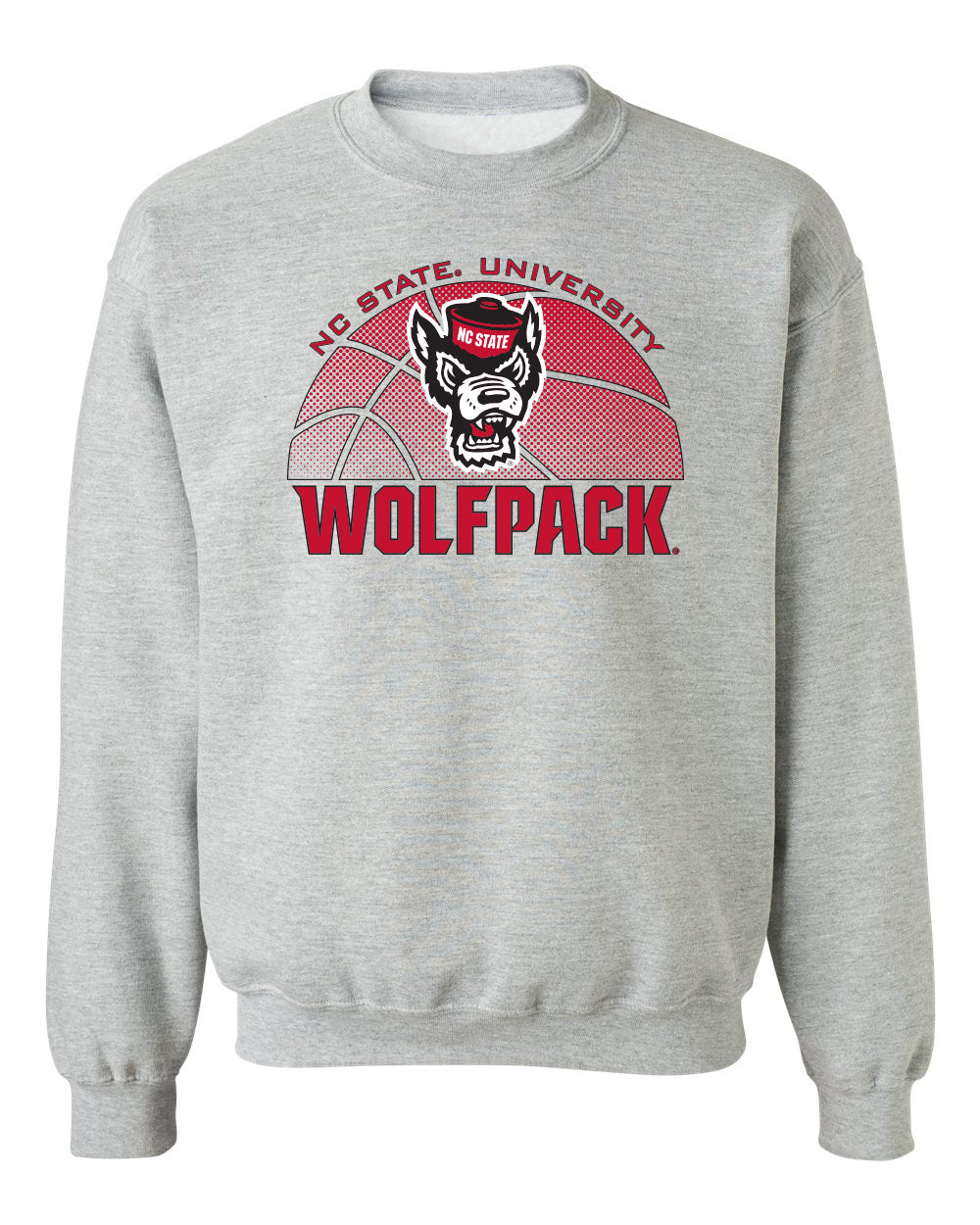 North Carolina State Wolfpack Crewneck Sweatshirt - NC State Basketball