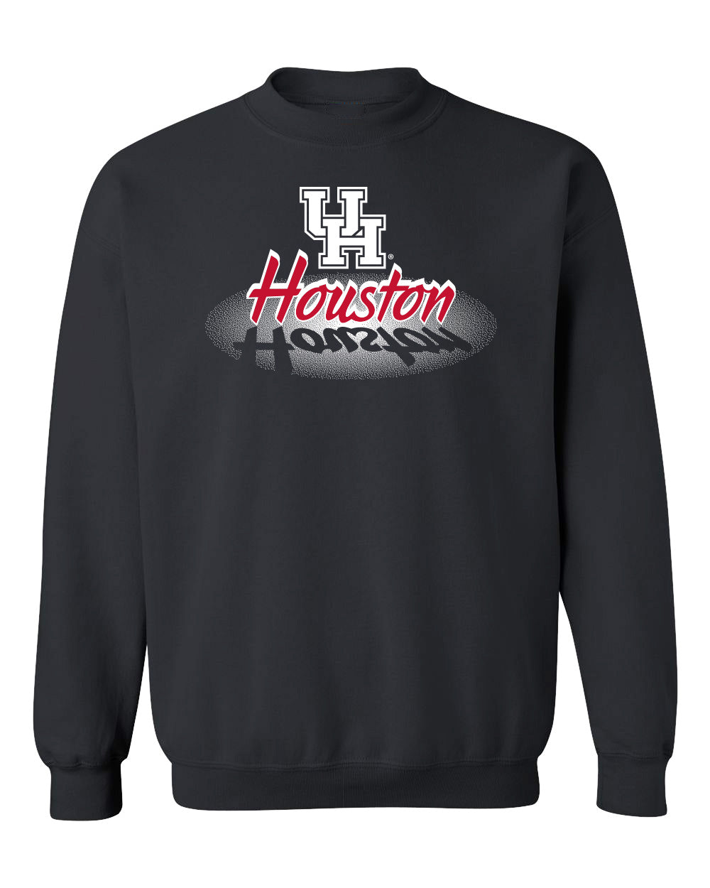 Houston Cougars Crewneck Sweatshirt - Spotlight and Shadow Houston