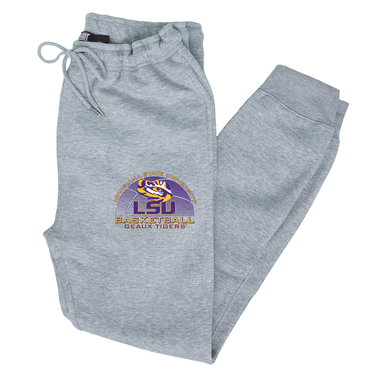LSU Tigers Premium Fleece Joggers - LSU Basketball Geaux Tigers