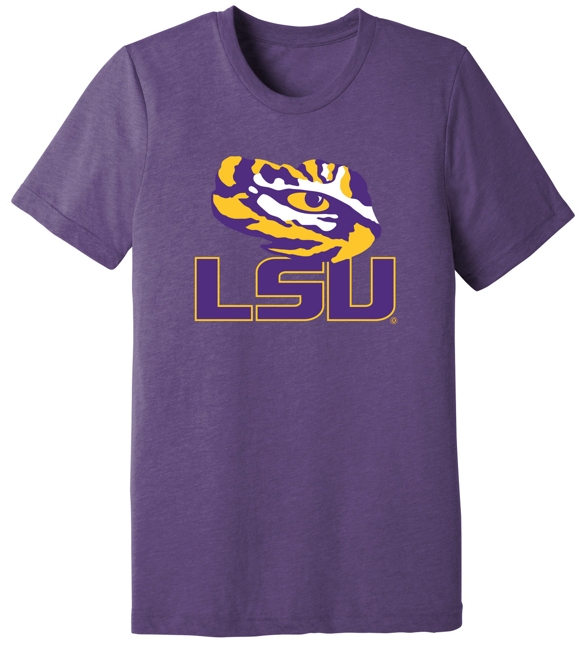 LSU Tigers Premium Tri-Blend Tee Shirt - Tiger Eye LSU