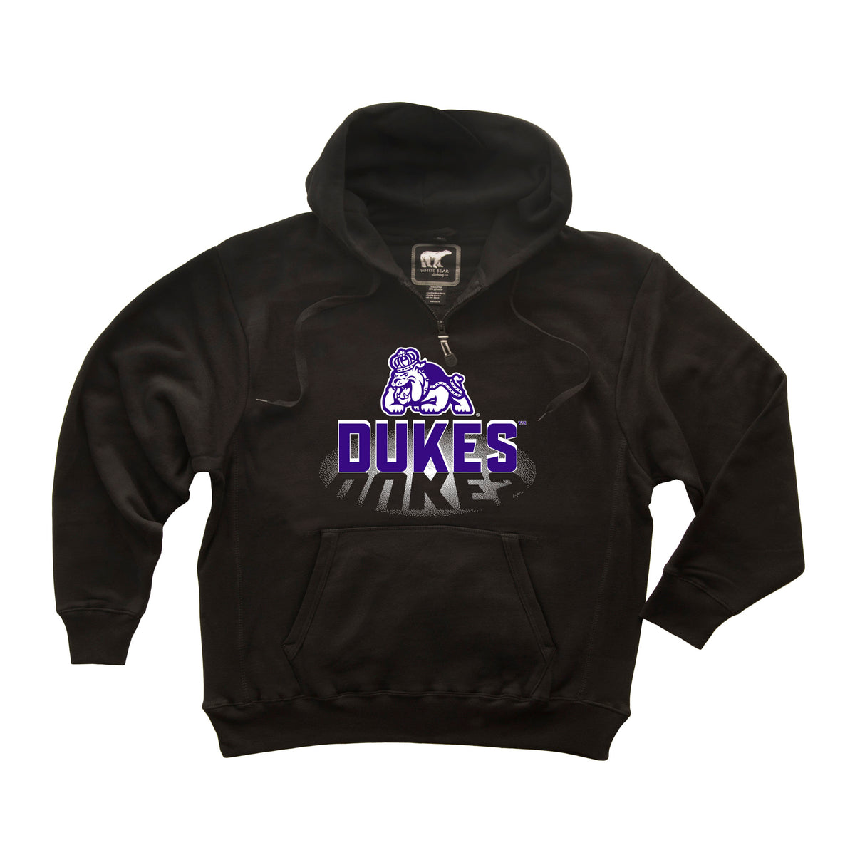 James Madison Dukes Premium Fleece Hoodie - Spotlight and Shadow Dukes