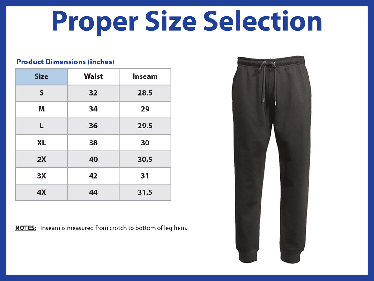 Northern Iowa Panthers Premium Fleece Joggers - Vertical University of Northern Iowa