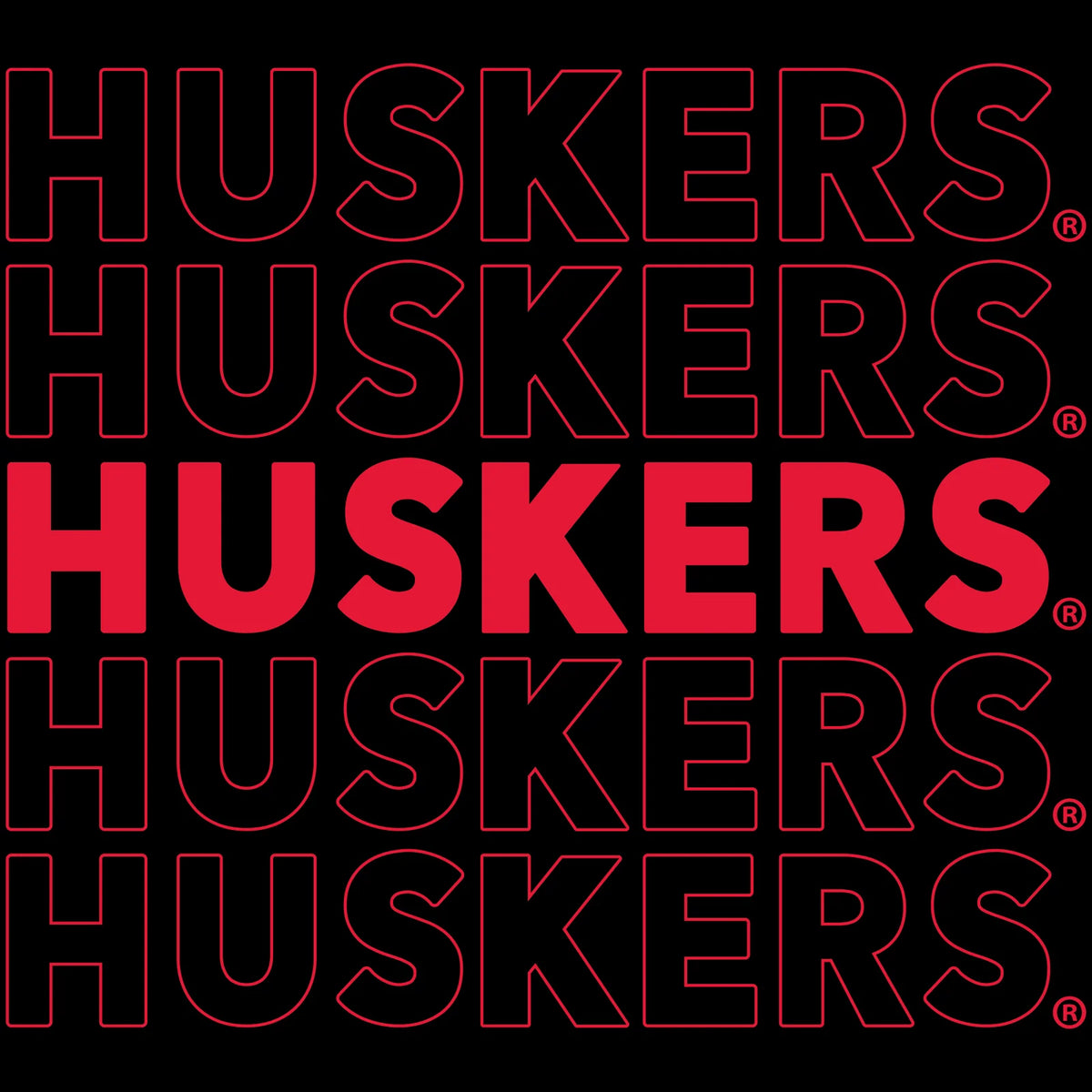 Women's Nebraska Huskers Long Sleeve Hooded Tee Shirt - Huskers Times 5
