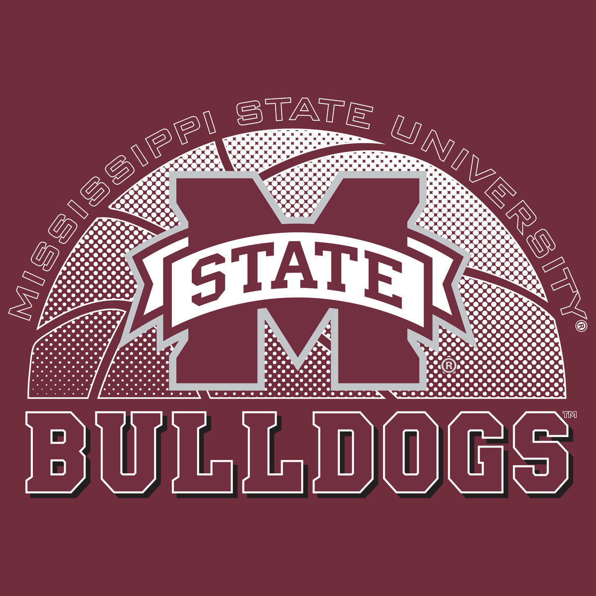 Mississippi State Bulldogs Boys Tee Shirt - MSU Bulldogs Basketball
