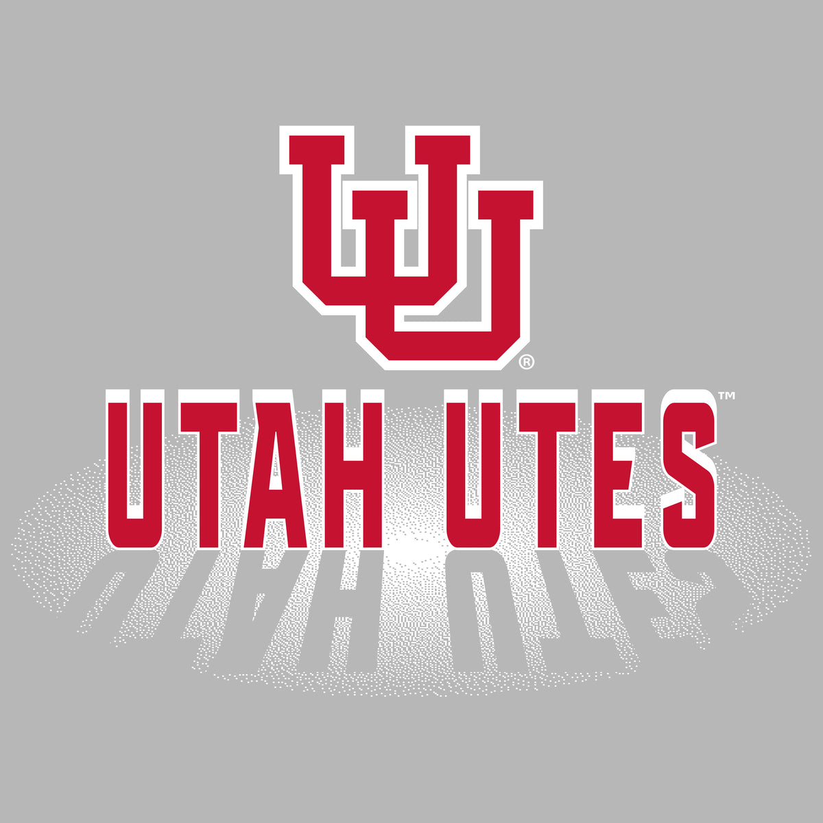 Women's Utah Utes Long Sleeve V-Neck Tee Shirt - Spotlight Shadow Utah Utes