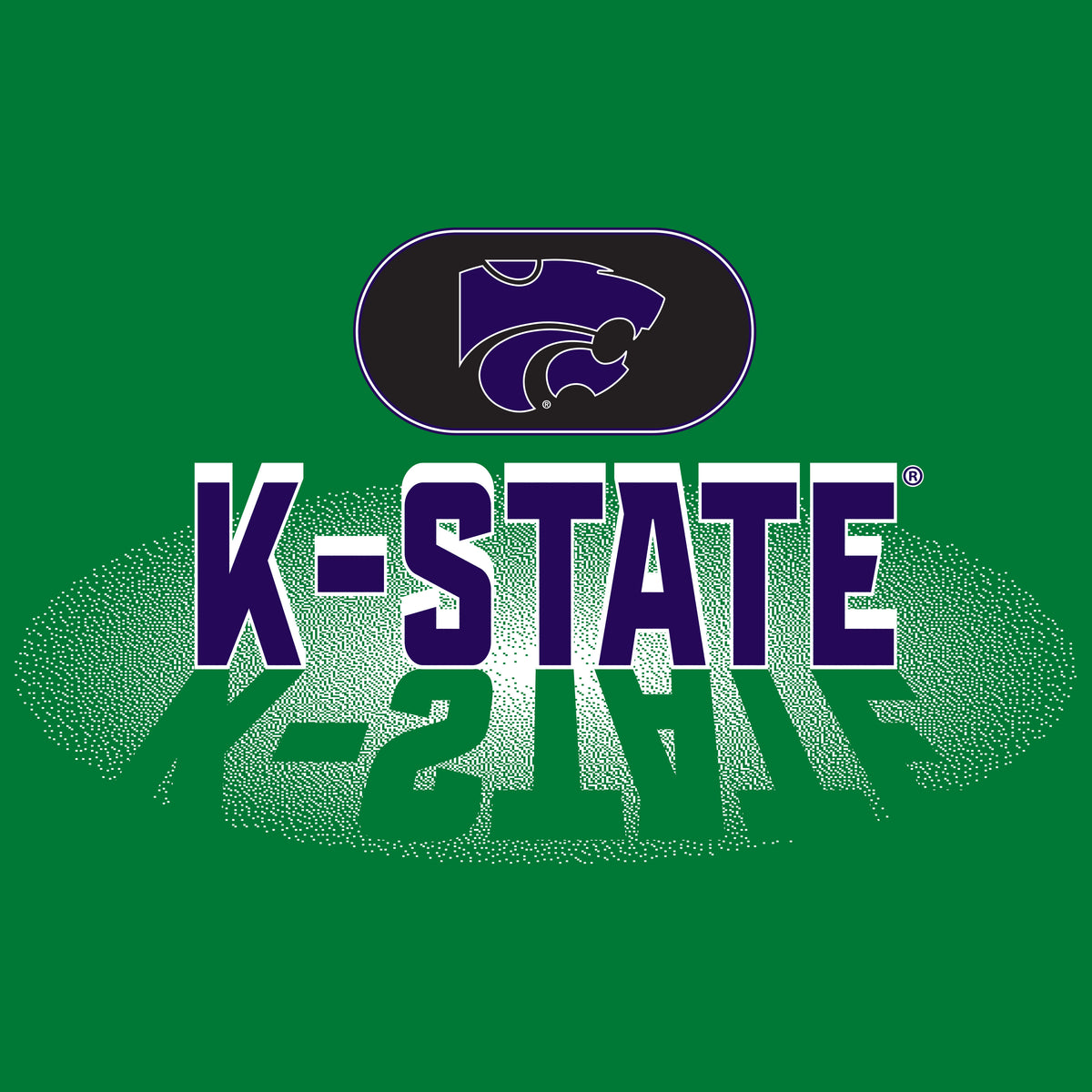 K-State Wildcats Infant Onesie - Spotlight and Shadow K-State