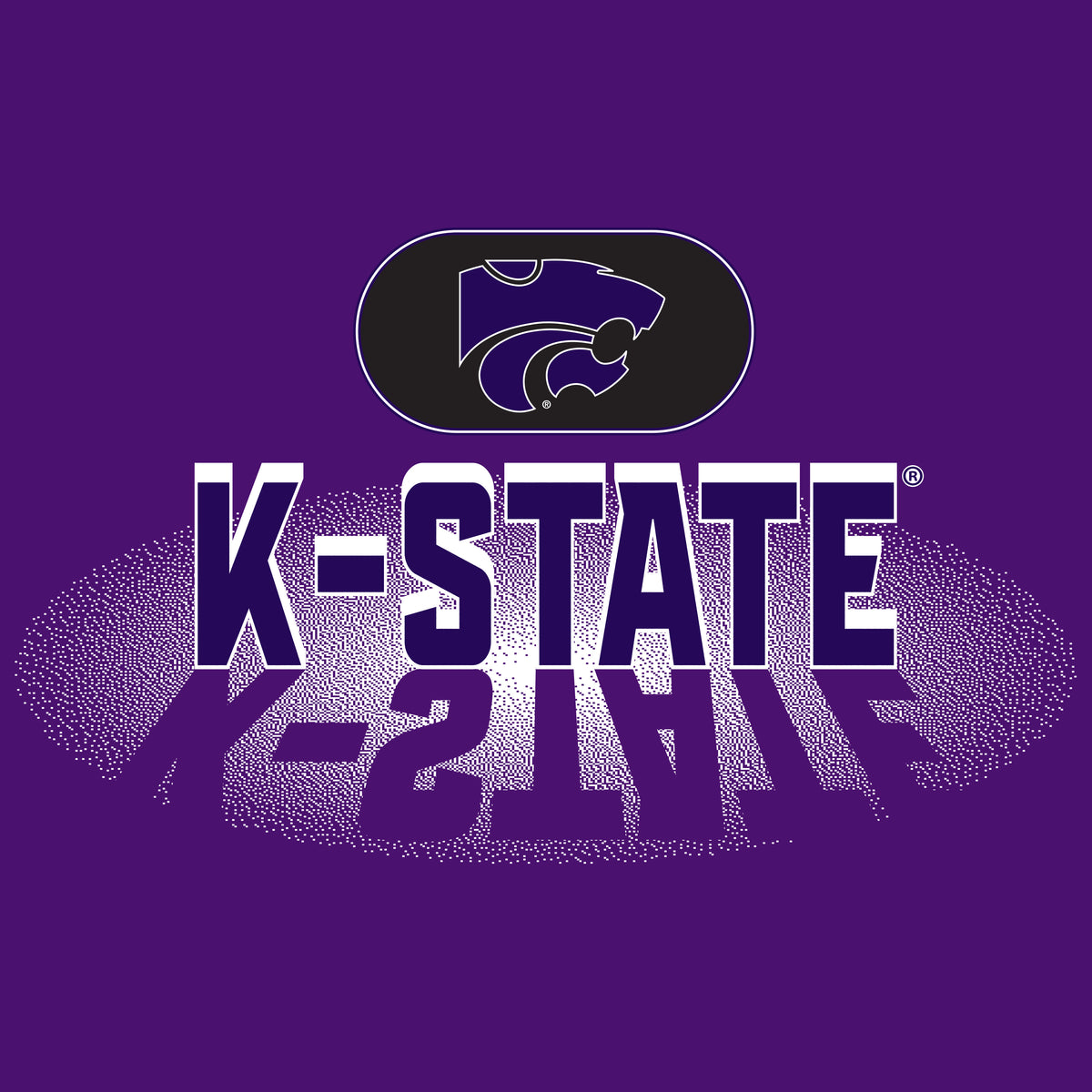 K-State Wildcats Infant Onesie - Spotlight and Shadow K-State