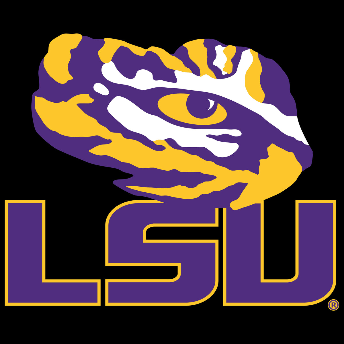 LSU Tigers Girls Tee Shirt - Tiger Eye LSU