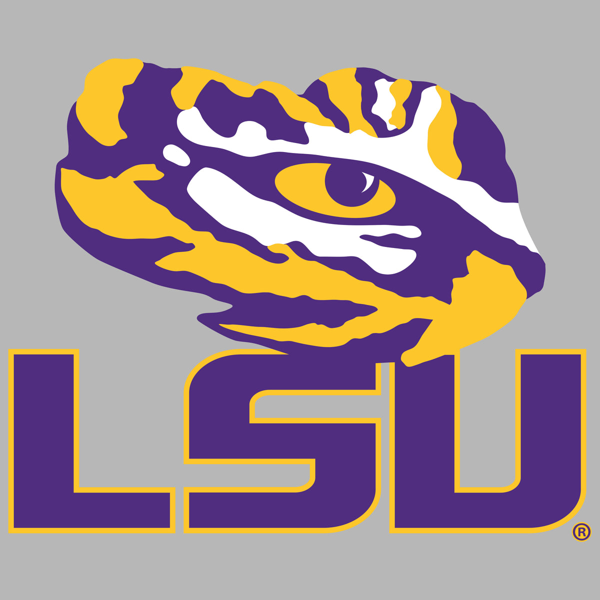 Women's LSU Tigers Premium Tri-Blend Tee Shirt - Tiger Eye LSU