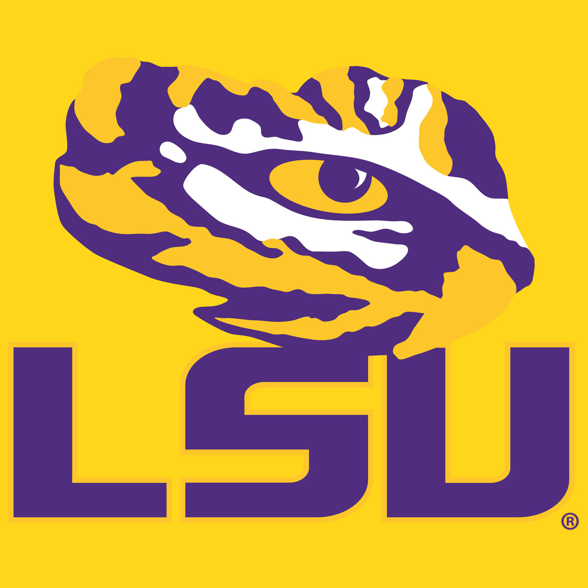 Women's LSU Tigers Premium Tri-Blend Tee Shirt - Tiger Eye LSU