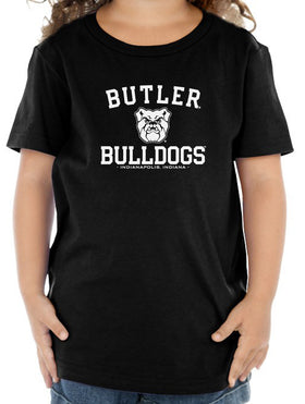 Butler Bulldogs Toddler Tee Shirt - Butler Bulldogs Arch Primary Logo
