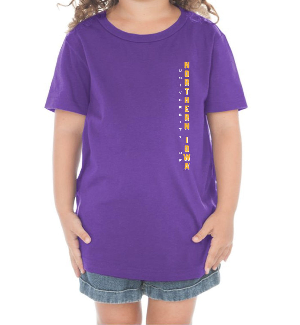 Northern Iowa Panthers Toddler Tee Shirt - Vertical University of Northern Iowa