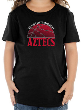 San Diego State Aztecs Toddler Tee Shirt - SDSU Basketball