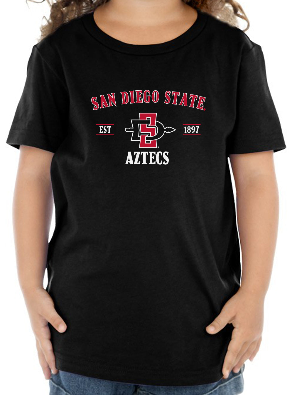 San Diego State Aztecs Toddler Tee Shirt - SDSU Primary Logo