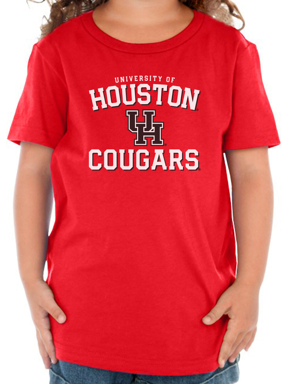 Houston Cougars Toddler Tee Shirt - University of Houston UH Cougars Arch
