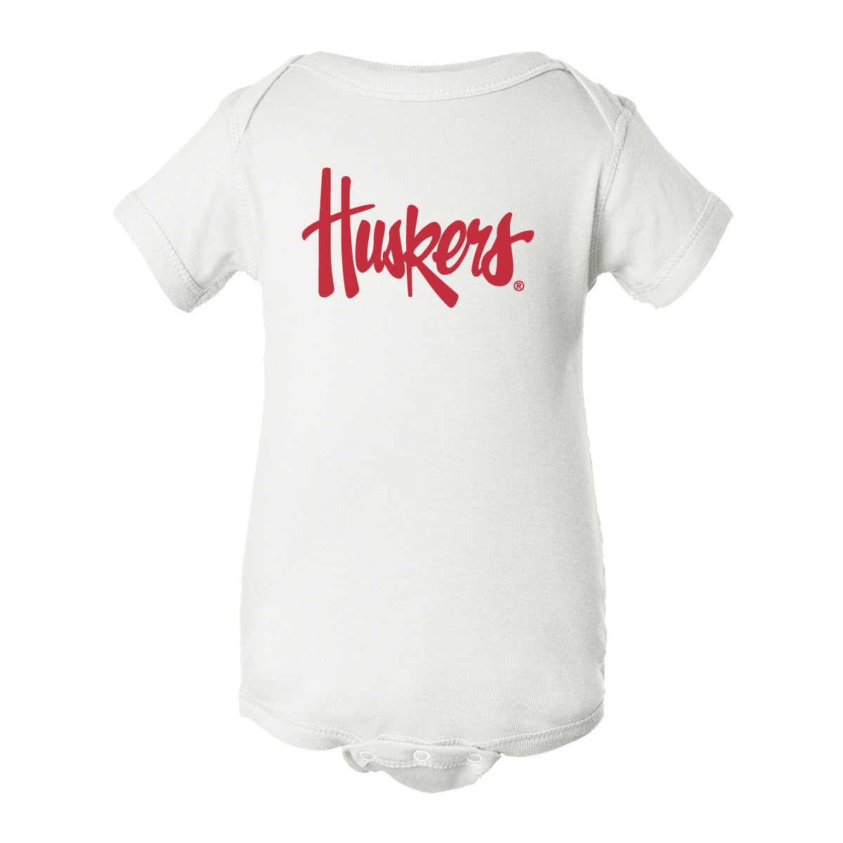 Nebraska Legacy Script "Huskers" Infant Onesie