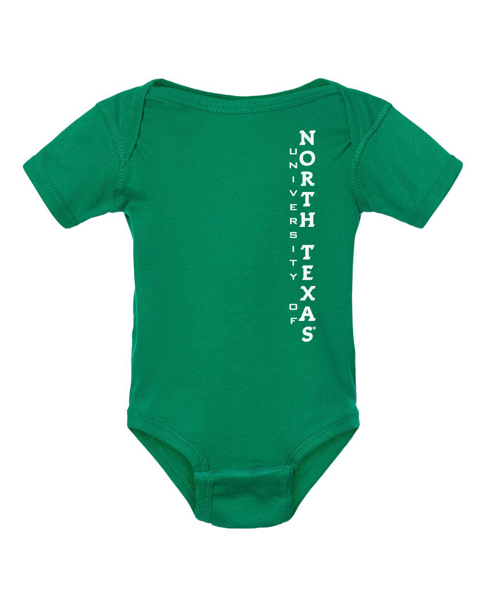 North Texas Mean Green Infant Onesie - Vert University of North Texas