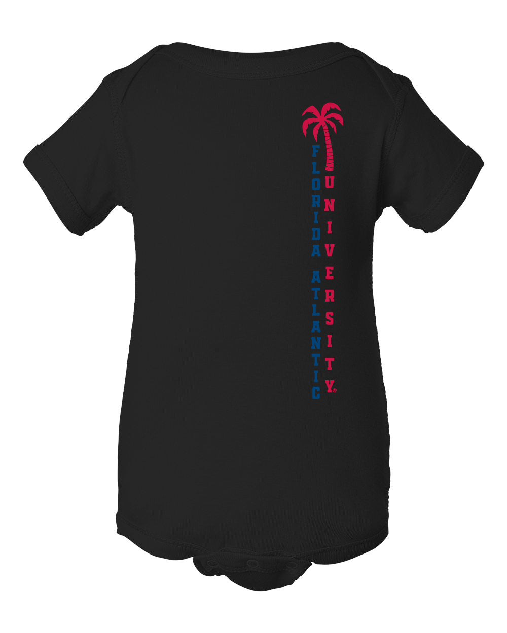 Florida Atlantic Owls Infant Onesie - FAU Vertical Palm Tree