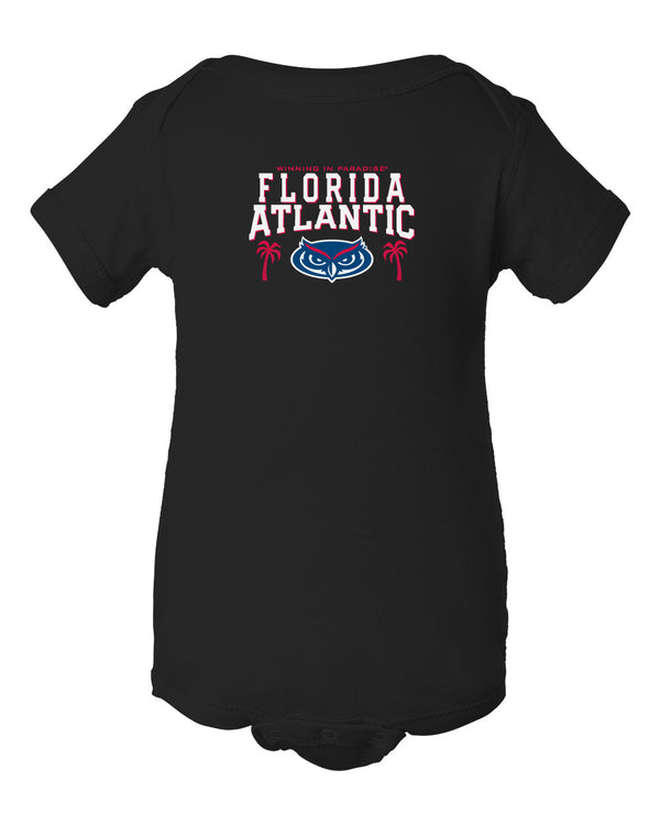 Florida Atlantic Owls Infant Onesie - FAU Logo Winning in Paradise
