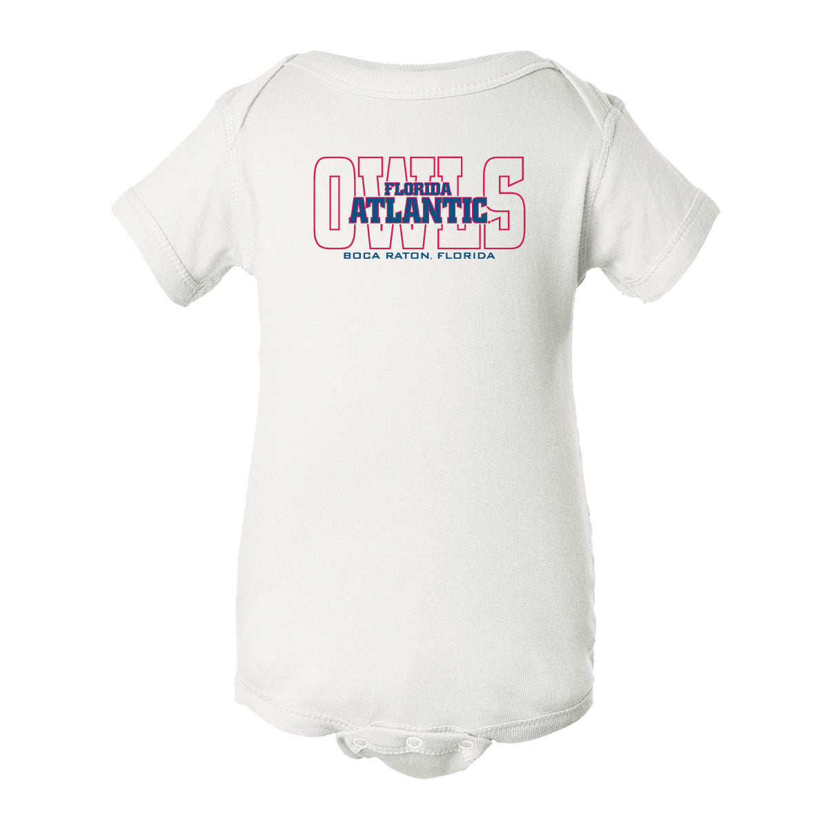 Florida Atlantic Owls Infant Onesie - FAU Owls Background